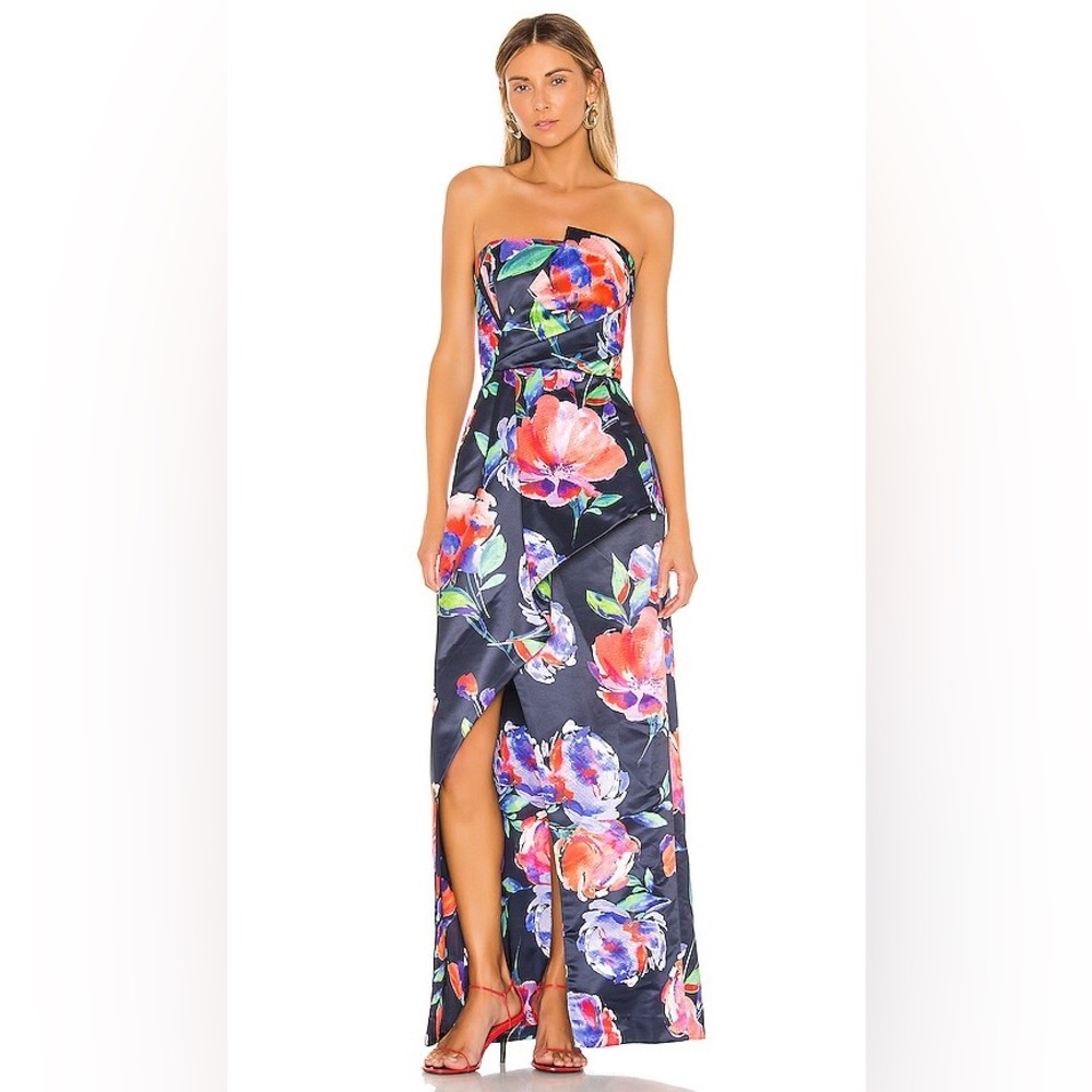 Parker Black Whitney Hi-Low Gown
